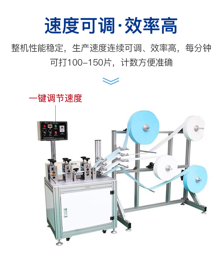 全自動(dòng)KN95口罩機方案